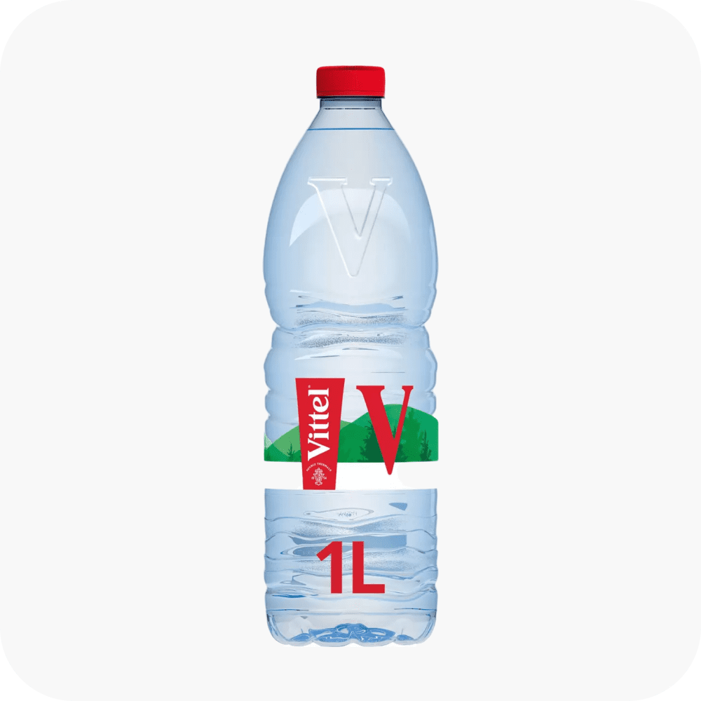 Eau minérale naturelle Vittel 1L Hello Boisson